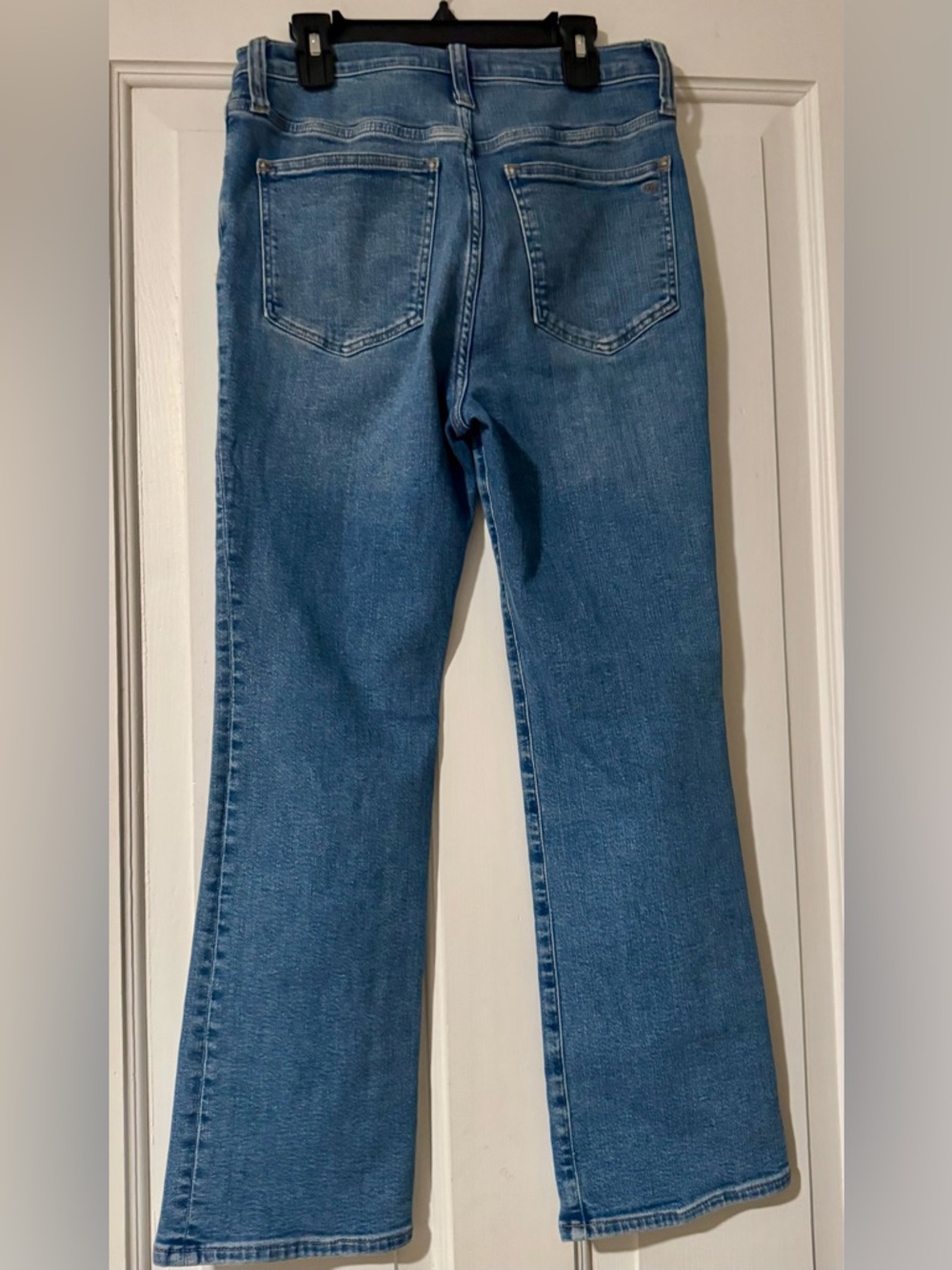 Madewell Cali Demi Boot Jeans 26 Crop Flare Stretch Dorrance Wash TENCEL™ Denim - Picture 3 of 12